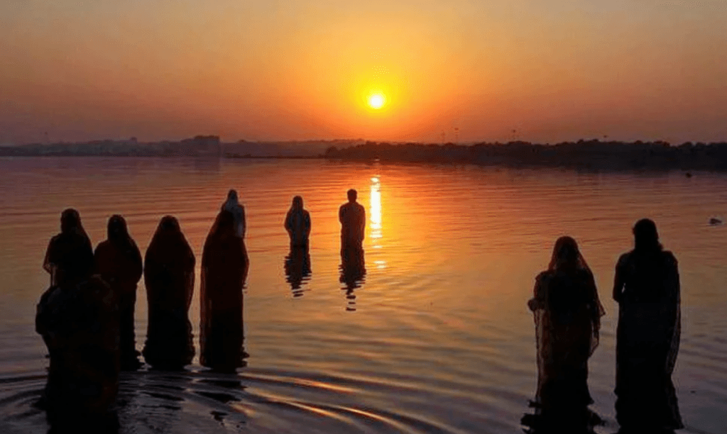 Ganga Aarti, a cultural heritage tradition of Bihar