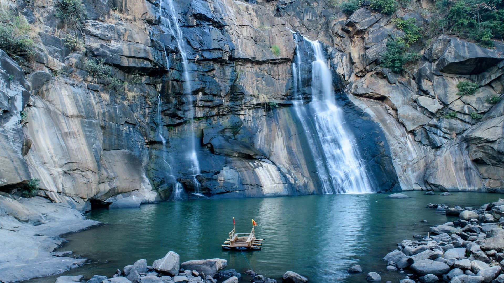 Hundru Falls, one of Jharkhand's most iconic natural landmarks